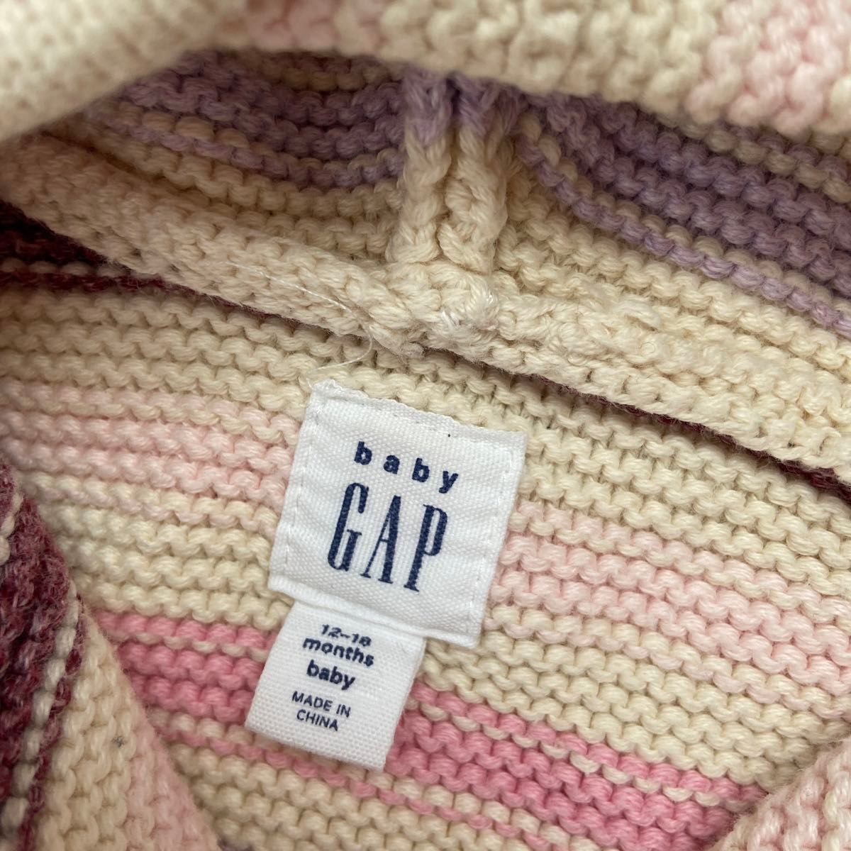 BabyGAP ニットカーディガン　12-18m