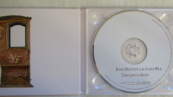 【RAMEE】ジョアン・バプティスタ＆ジョセフ・プラ「2本のオーボエの通奏低音のための音楽」2006年_画像3