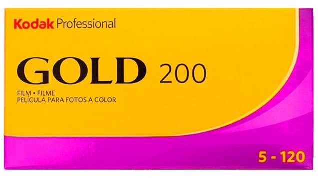 [2024-6期限] GOLD200 ブローニー120【5本入】Kodak カラーネガフィルム ISO感度200【即決】コダック CAT 107-5597★0041771075590 新品_画像2