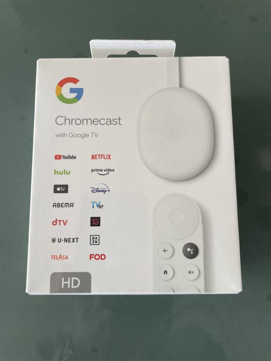 新品未開封♪Google◆グーグル◆GA03131-JP◆2Kモデル◆[Chromecast with Google TV HD]☆24年3月購入_画像1