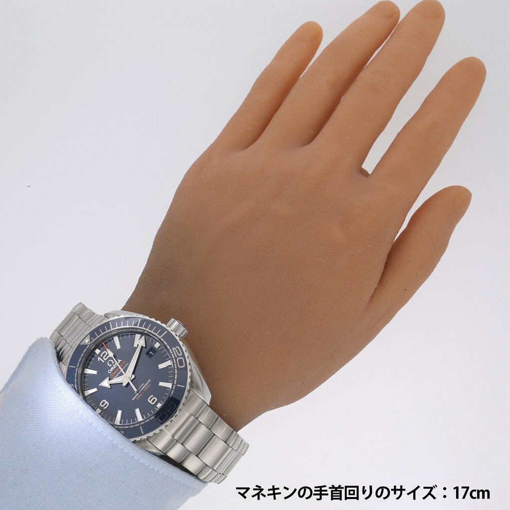 オメガ シーマスター プラネットオーシャン600m コーアクシャル マスタークロノメーター 43.5MM 215.30.44.21.03.001 ブルー メンズ 未使用