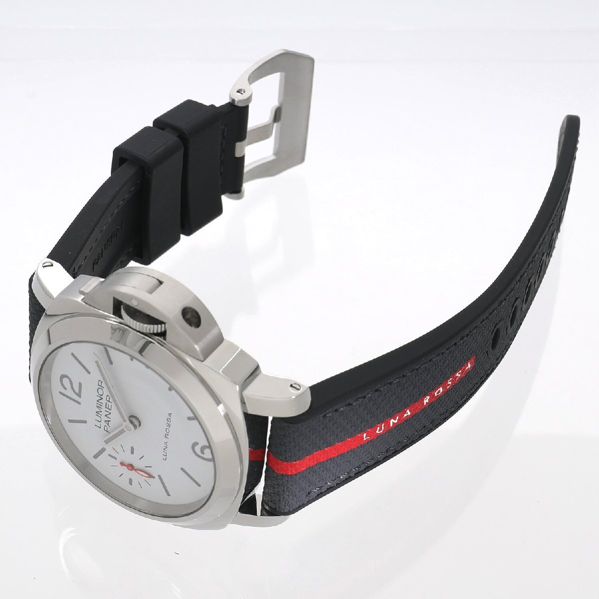 パネライ ルミノール ルナ ロッサ 世界限定1500本 PAM01342 ホワイト メンズ 新品 送料無料 腕時計_画像4