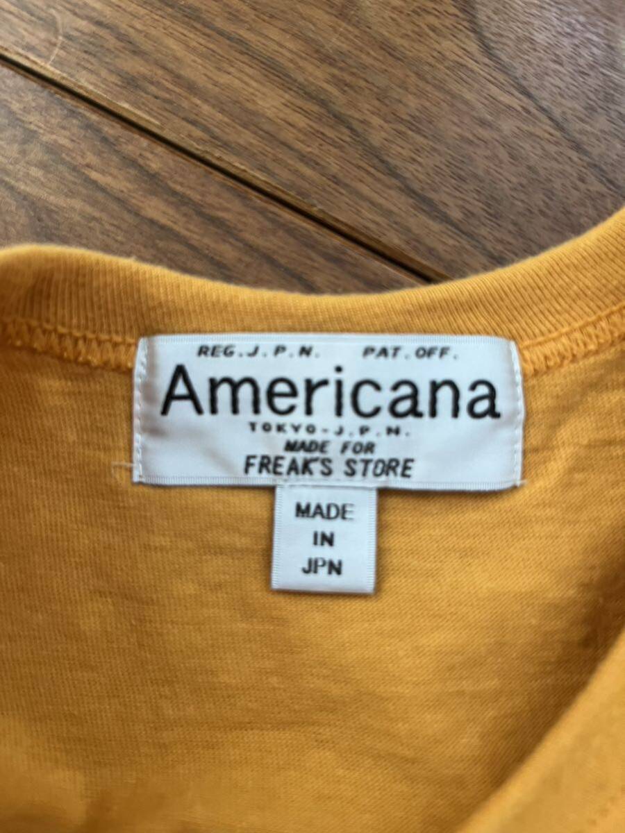 美品○Americana アメリカーナ○半袖 カットソー プルオーバー Tシャツ トップス アパルトモン AP STUDIO 取扱い 日本製 レディースの画像4