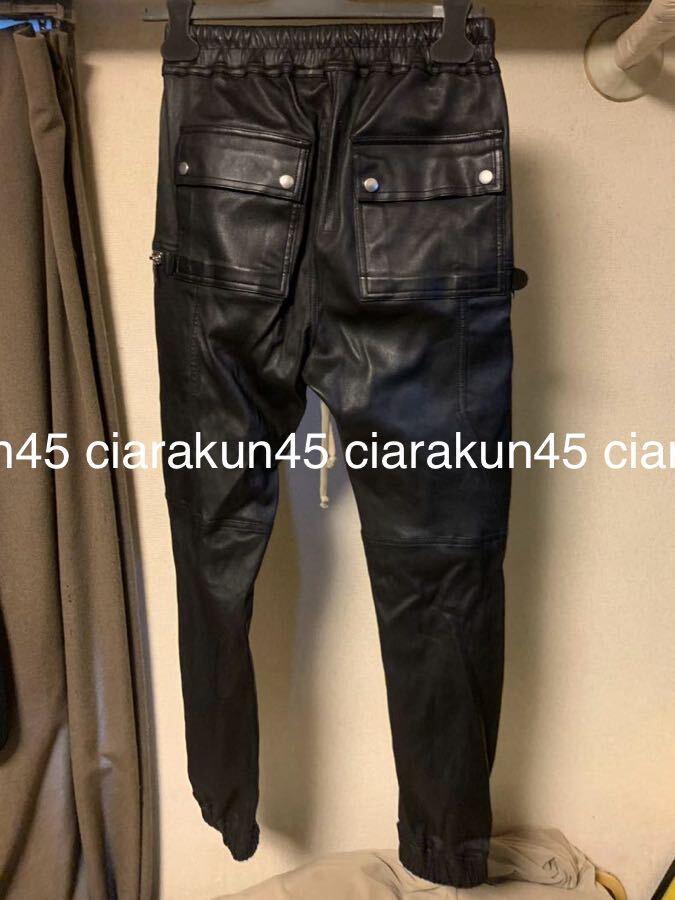 Rick Owens リックオウエンス　21awGETHSEMANE レザーバウハウス　レディース40 RP02A7327-LS_画像4