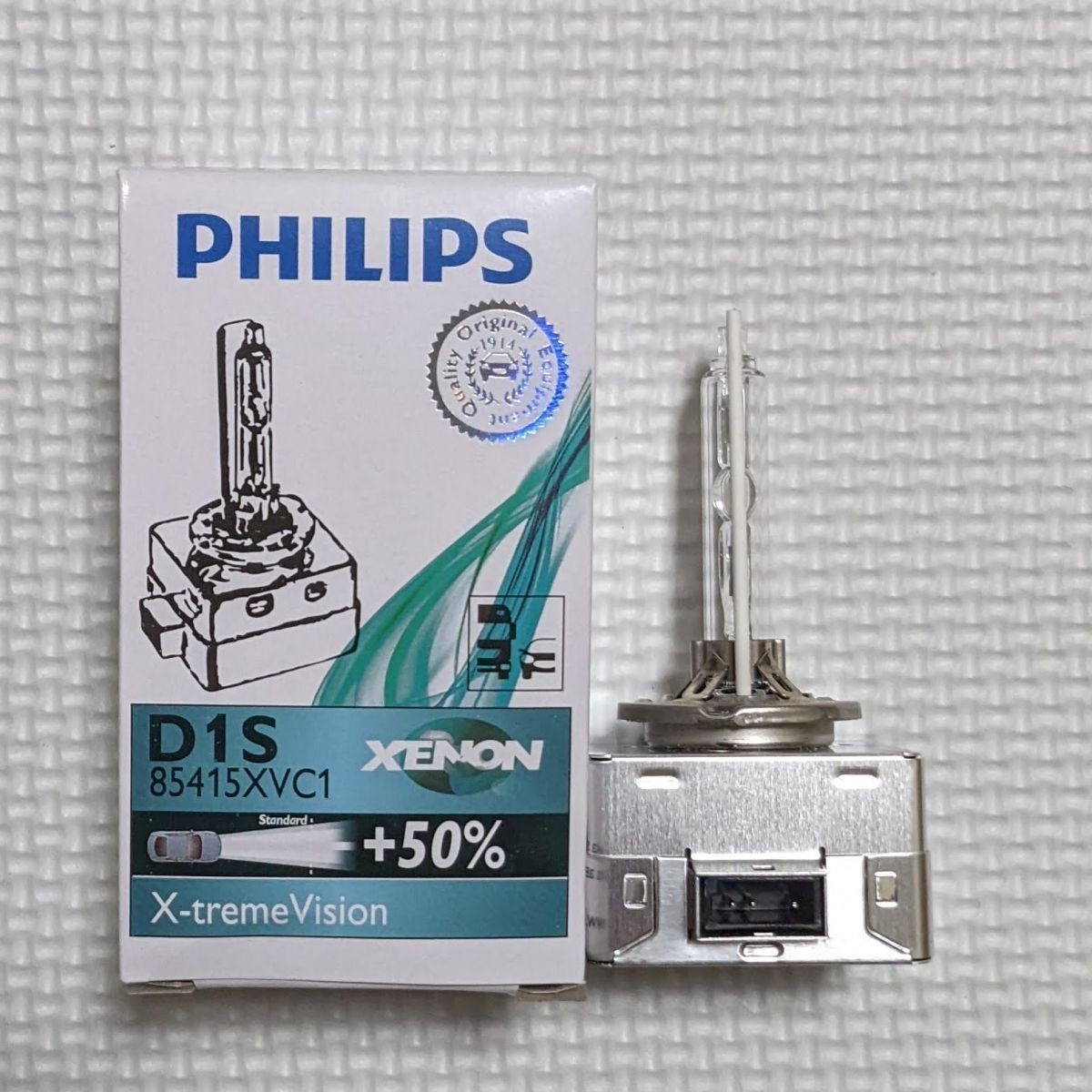 【即納・保証】純正 PHILIPS X-treme Vision HID バルブ D1S 6000K 2個 85415 輸入車 ベンツ シボレー フォード BMW ポルシェ ベンツ_画像3