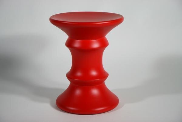 送料無料 新品 イームズ スツール RED color Stools■C_画像1