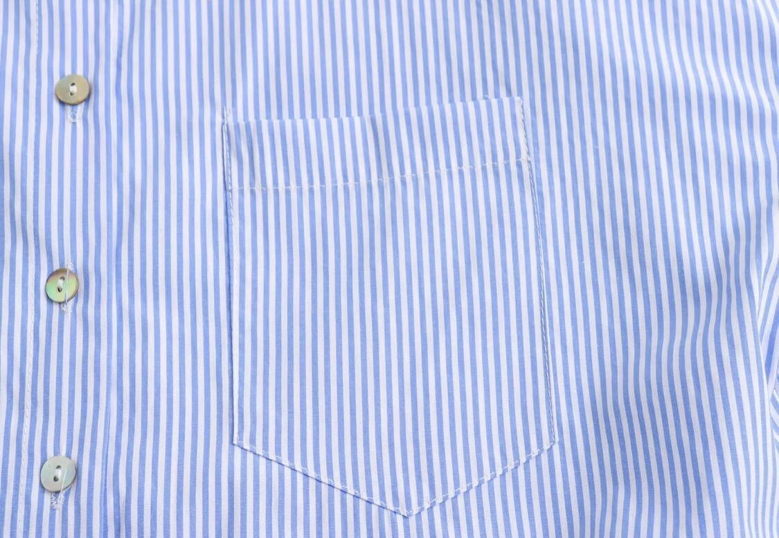 vintage Vintage retro stripe pattern shirt blouse tops XS size lady's *ZARA liking . person .*2024 spring new work new goods unused *