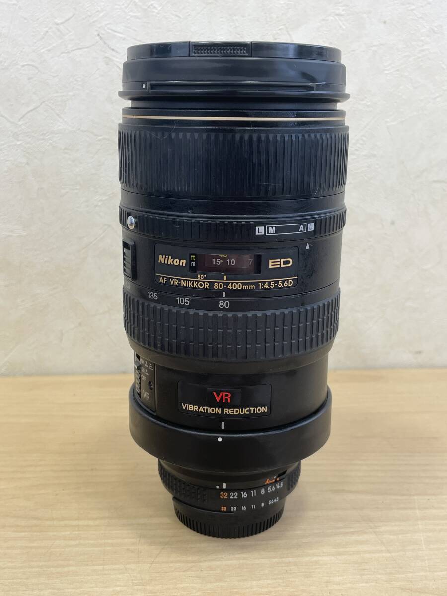1円 ～ ニコン Nikon AF VR-NIKKOR 80-400mm F4.5-5.6D ED VR 一眼カメラ用レンズ（オートフォーカス）_画像1