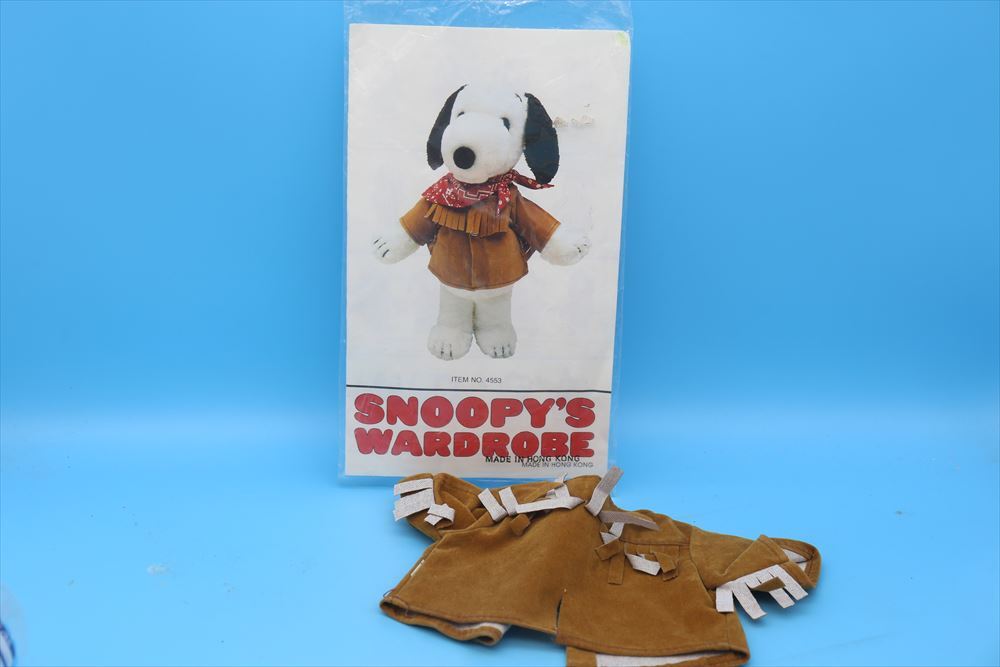 70s Determined Snoopy Wardrobe/Plushドール ぬいぐるみ 洋服/ヴィンテージ/179805829の画像1
