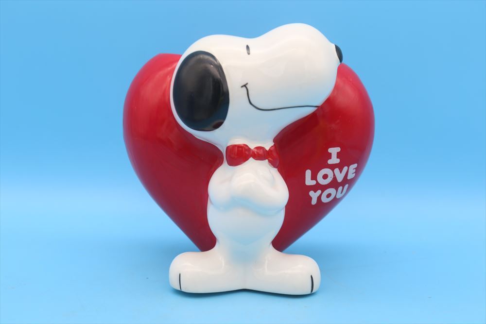 80s Willitts Snoopy heart Planter/スヌーピー ハート プランター/ピーナッツ/ヴィンテージ/179995273_画像1