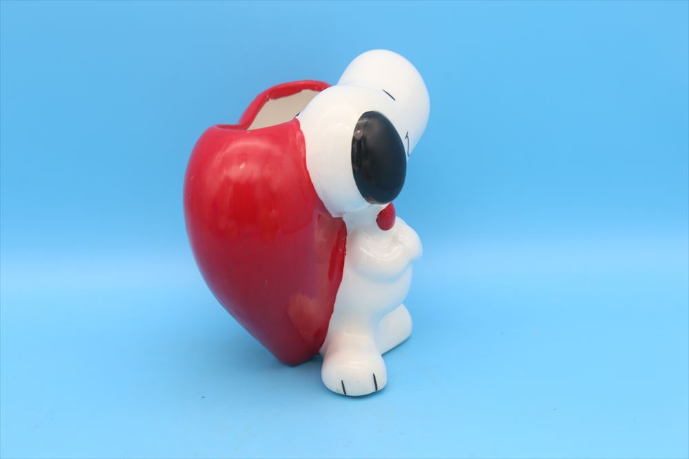 80s Willitts Snoopy heart Planter/スヌーピー ハート プランター/ピーナッツ/ヴィンテージ/179995273_画像4