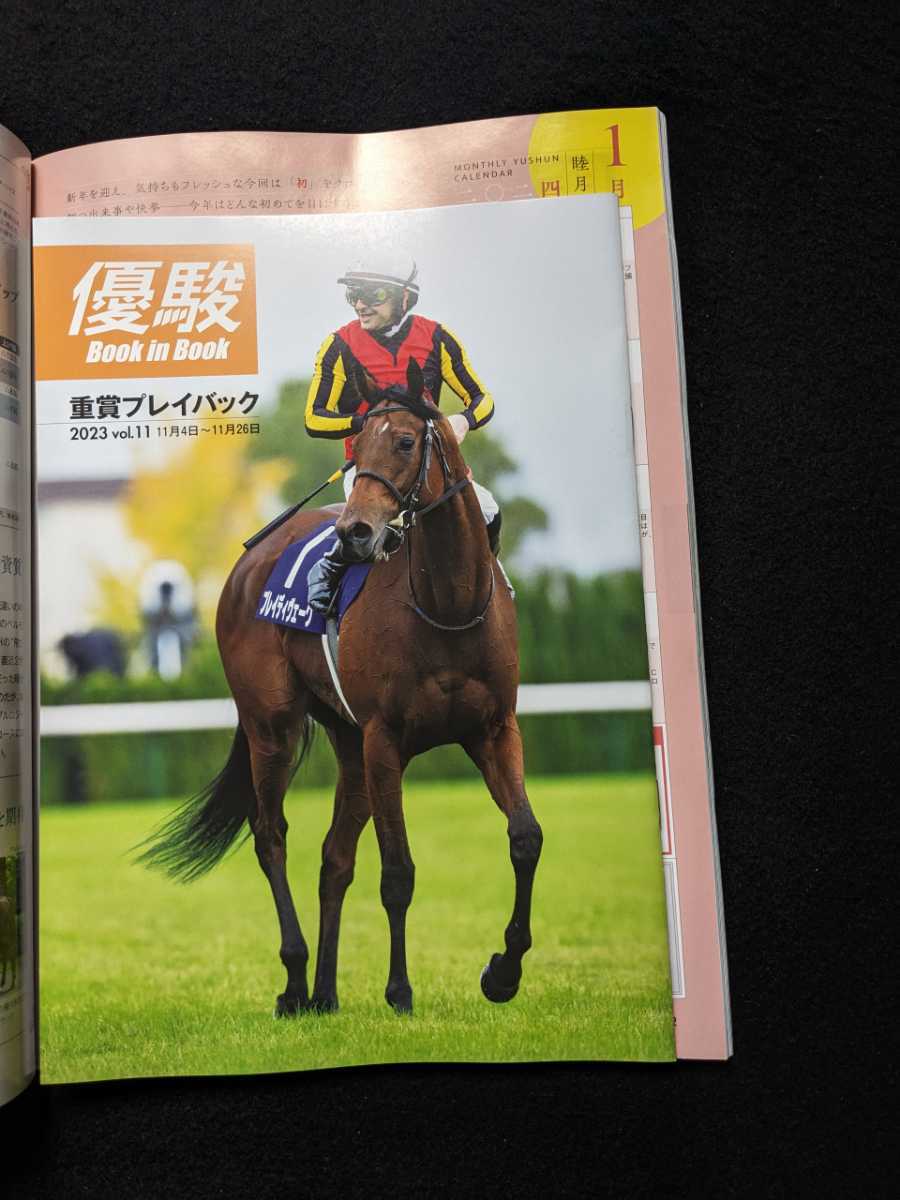 優駿 2024年1月号 ジャパンカップ 有馬記念 ダスティエーラ ソールオリエンス イクイノックス 引退 両面ポスター カレンダーの画像9