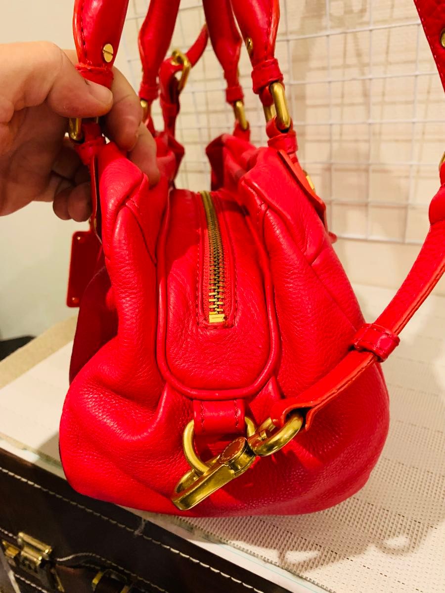 【高品質】MARC by MARC JACOBS マークバイマークジェイコブス　ハンド　トートバッグ　ショルダーバッグ　レザー