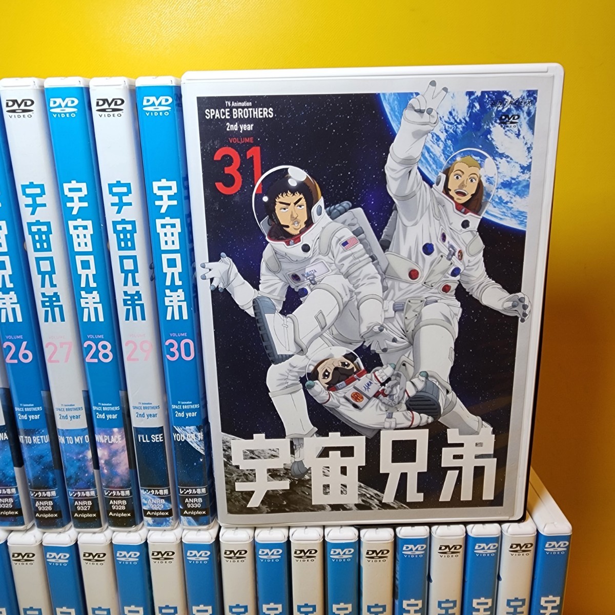 新品ケース交換済み 宇宙兄弟 DVD 全32巻 全巻セット_画像5