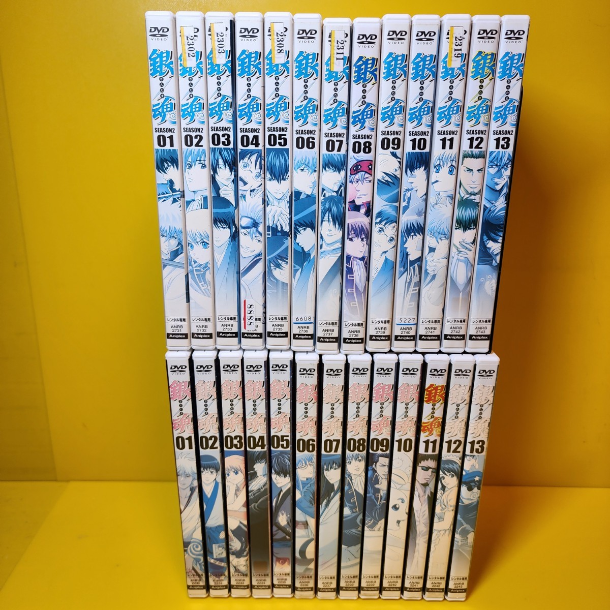 新品ケース交換済み 銀魂【DVD】シリーズ全100巻　劇場版/ジャンプアニメツアー 4作品