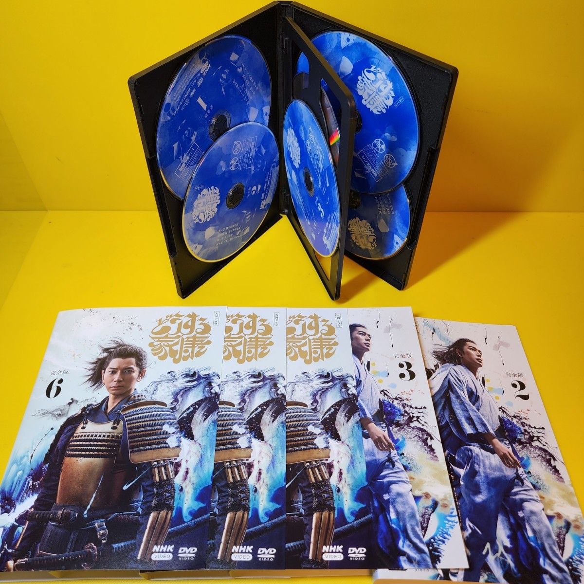 新品ケース交換済み NHK大河ドラマ どうする家康 完全版 DVD 1〜6 まで 6巻セット(1話〜22話まで) 新品ケース交換済み NHK大河ドラマ どうする家康 完全版 DVD 1〜6 まで 6巻セット(1話〜22話まで)