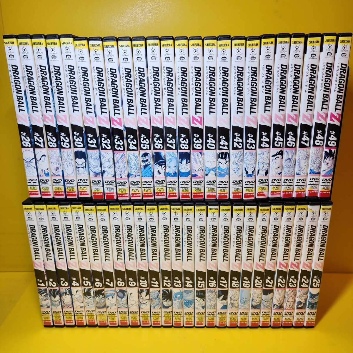 新品ケース交換済み ドラゴンボールZ【DVD】全49巻 セット 新品ケース交換済み ドラゴンボールZ【DVD】全49巻 セット