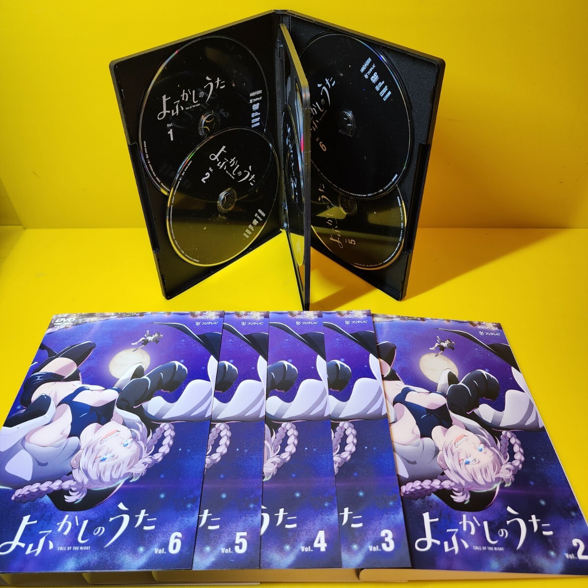 新品ケース交換済み よふかしのうた DVD 全6巻 全巻セット 新品ケース交換済み よふかしのうた DVD 全6巻 全巻セット