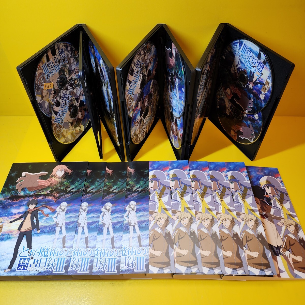 新品ケース交換済み とある魔術の禁書目録Ⅲ【3期】DVD 全13巻 新品ケース交換済み とある魔術の禁書目録Ⅲ【3期】DVD 全13巻