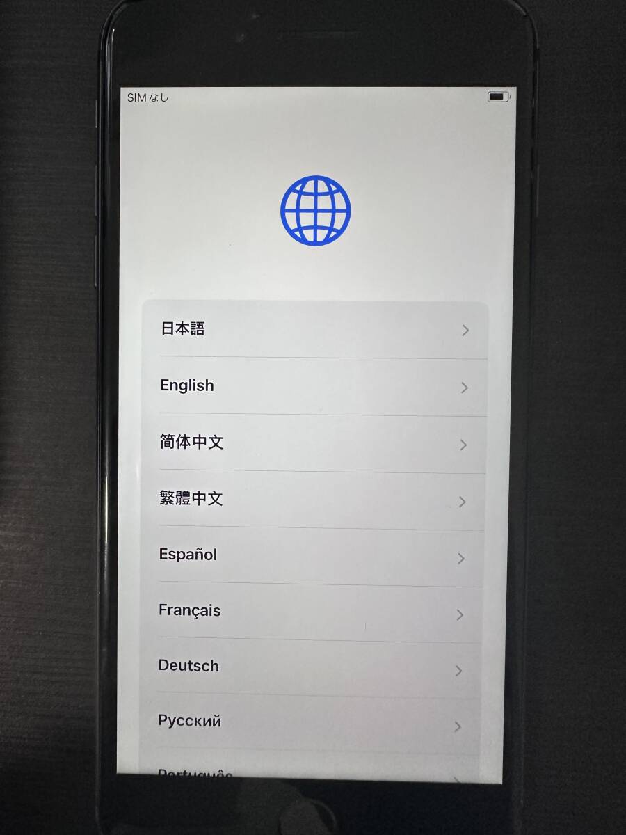 【中古品】SIMフリー iPhone8 Plus 64GB SpaceGray 画面割れあり 動作確認済みの画像6
