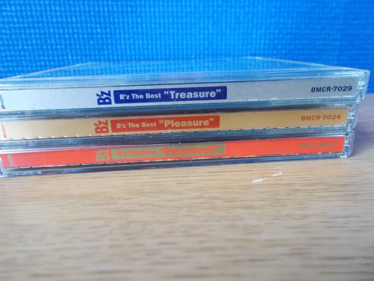 【CD】《3点セット》B’zまとめセット B’z The Best “Pleasure” / “PleasureⅡ”/ “Treasure”_画像2