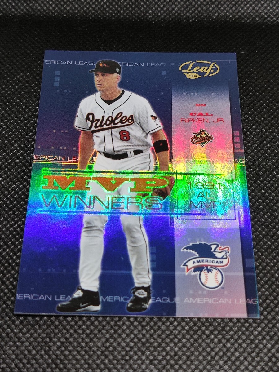 2003 DONRUSS LEAF MVP WINNERS 1991 MVP 369/500 CAL RIPKEN JR. カル・リプケン_画像1