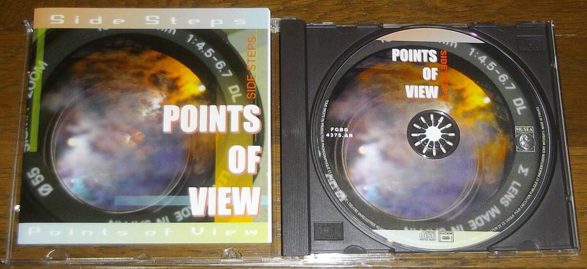 Side Steps　CD 2枚セット　POINTS OF VIEW ヴァージ・オブ・リアリティ サイド・ステップス フュージョン プログレ MUSEA_画像2