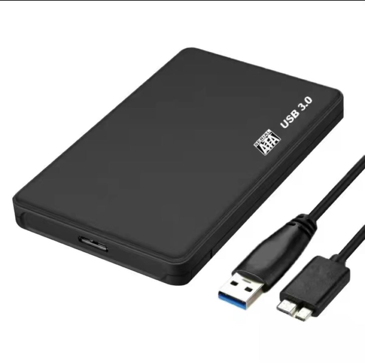 外付けポータブルHDD1000GB　USB3.0対応　テレビ録画＆PS4＆PCに対応