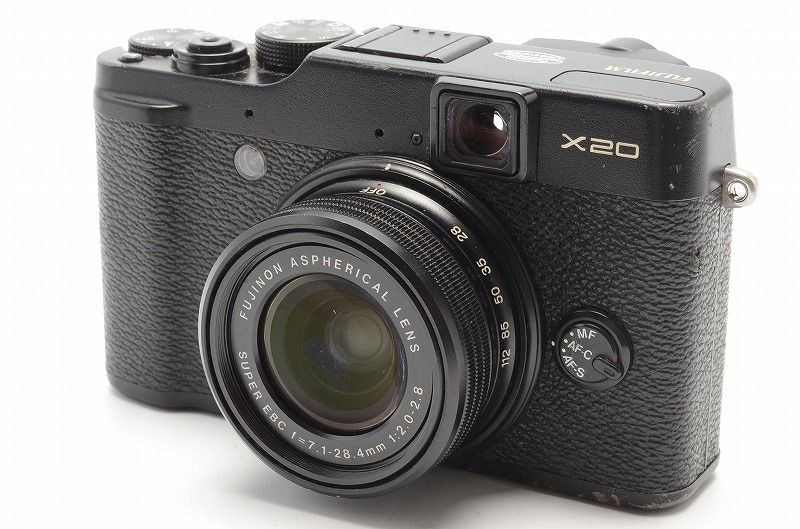 人気 Fujifilm フジフィルム X20 コンパクトデジタルカメラ ブラック ボディ 難有り_画像2