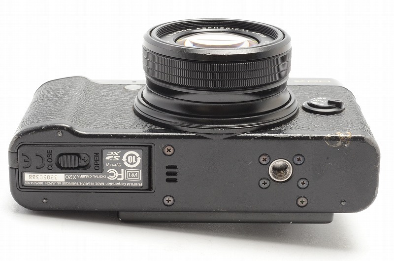 人気 Fujifilm フジフィルム X20 コンパクトデジタルカメラ ブラック ボディ 難有り_画像6