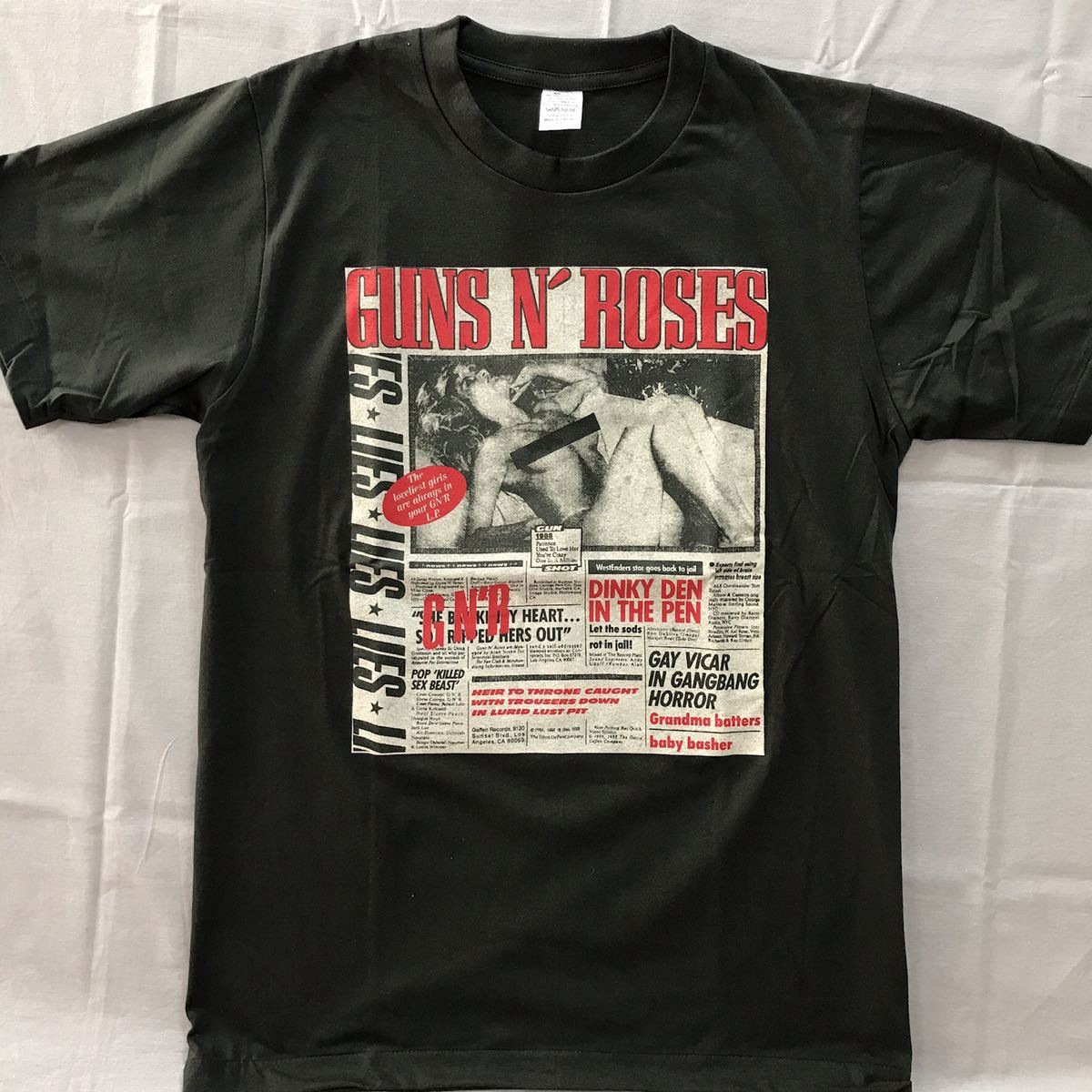 バンドTシャツ　 ガンズ アンド ローゼズ(GUNS N' ROSES) 新品L_画像1