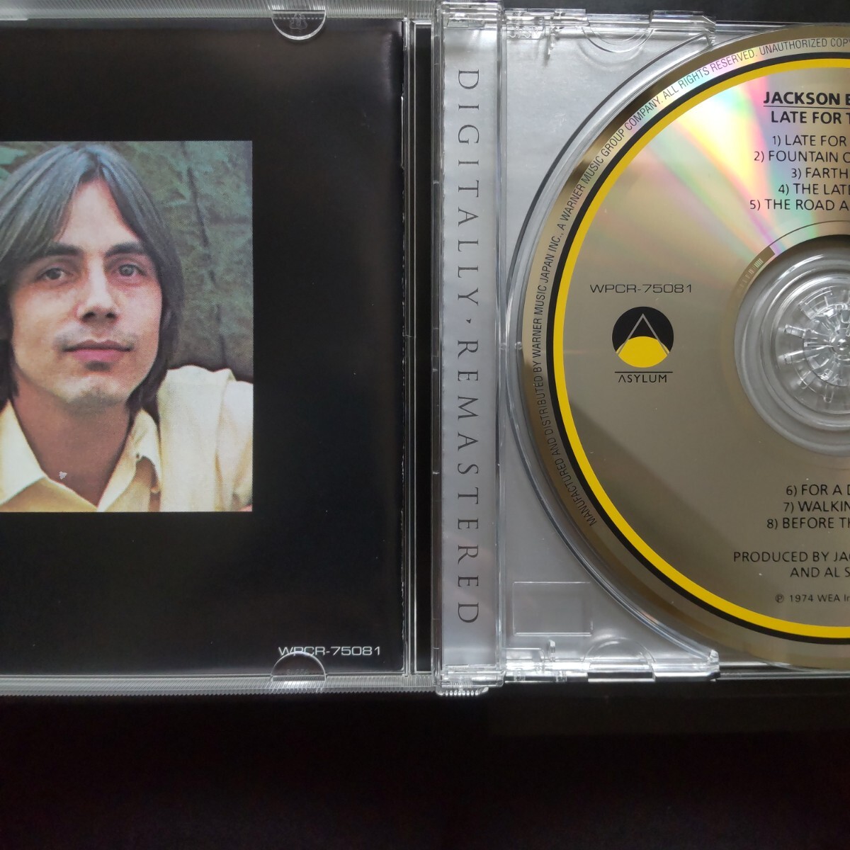 デジタルリマスター ジャクソン・ブラウン レイト・ フォー ・ザ・スカイ Jackson Browne Late For The Sky _画像2