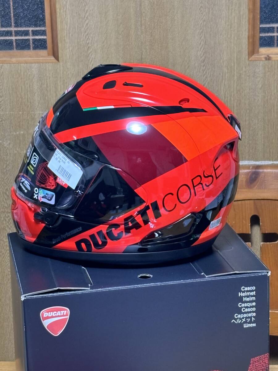 アライ RX-7x DUCATI CORSE V6 XL 新品 開封のみの画像3