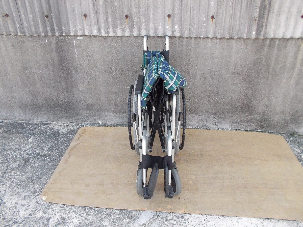 TS-24-0315-02　　　カワムラ自走式車椅子BMJ-22-45_画像10