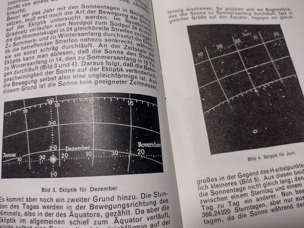 【カールツァイス プラネタリウム】天文資料 太陽のうごき 小冊子 1965頃刊_画像2