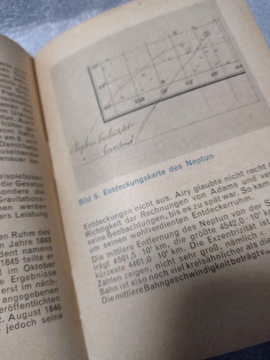 【カールツァイス プラネタリウム】天文資料 外惑星 小冊子 1962頃刊_画像4