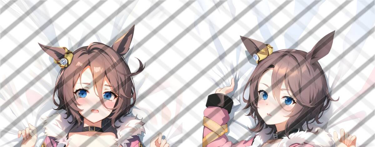 萌小猪 ウマ娘 ナリタタイシン 抱き枕カバー 特殊版 サークル正規品 萌小猪 ウマ娘 タリタタイシン 抱き枕カバー