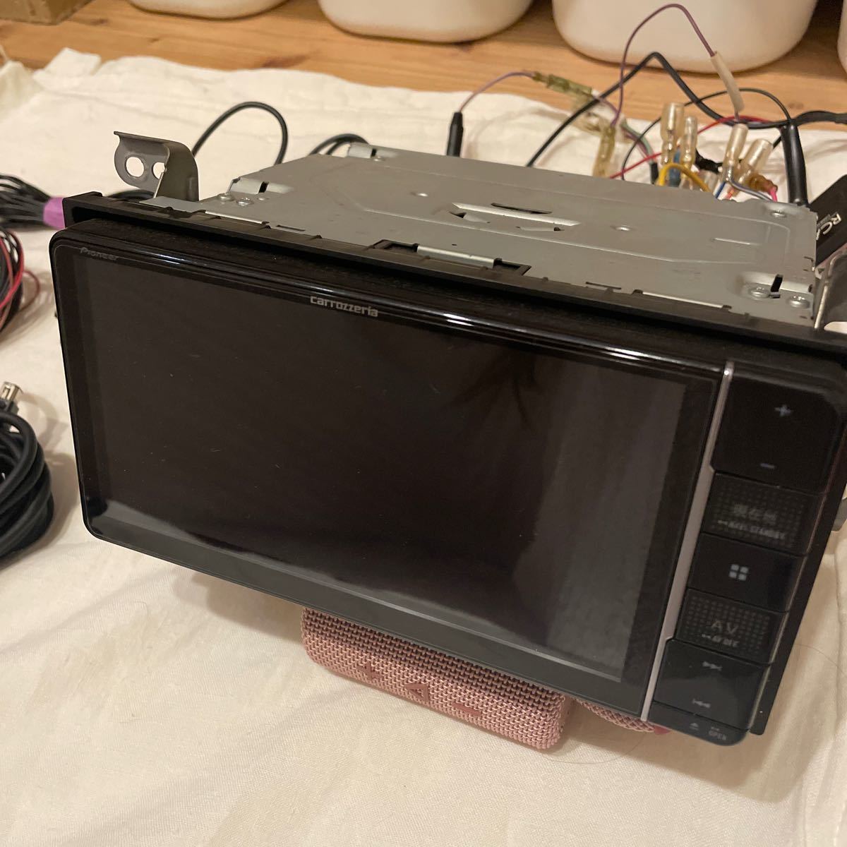 carrozzeria カロッツェリア pioneer AVIC-RW710 カーナビ と　ETC ND-ETCS2 セット売り_画像2