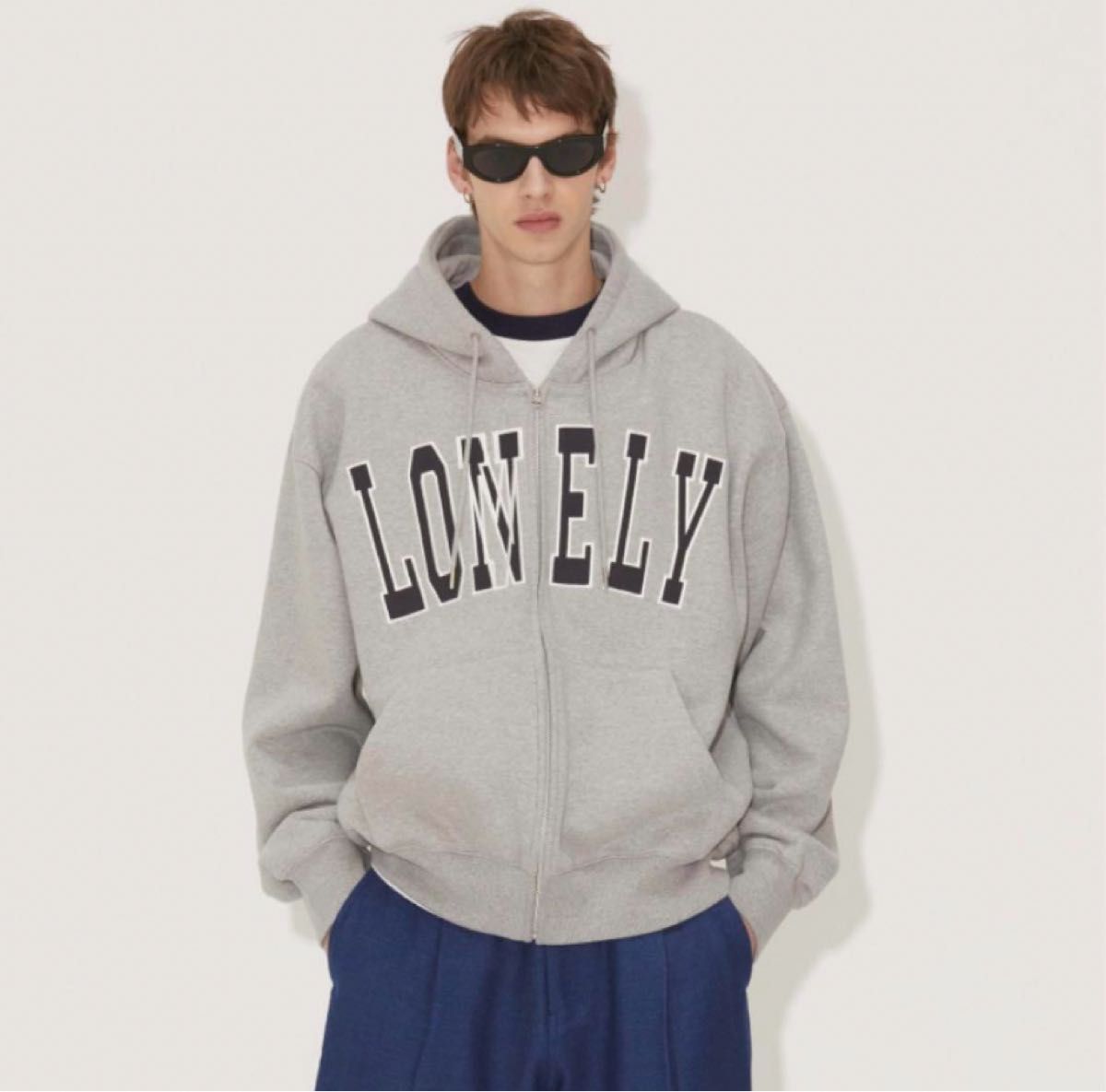 ルセラ チェウォン着用 NOHANT LONELY ジップフーディー ルセラ チェウォン着用 NOHANT LONELY ジップフーディー