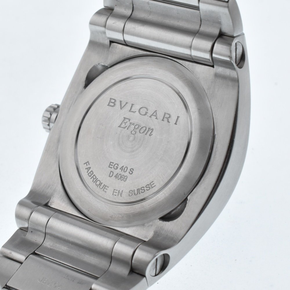 ブルガリ BVLGARI EG40S エルゴン デイト 自動巻き メンズ 美品 箱・保証書付き O#129356_画像6