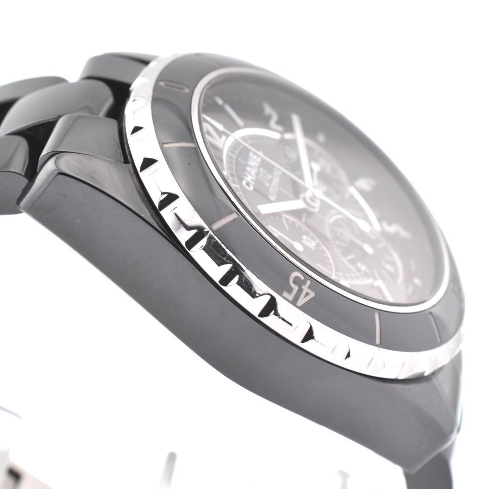  Chanel CHANEL H0940 J12 ceramic chronograph self-winding watch men's superior article written guarantee attaching .Q#129565