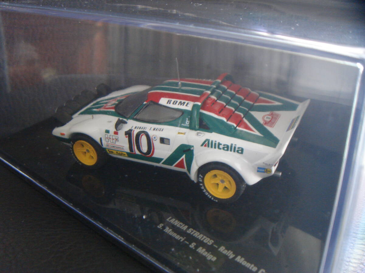 1/43 ランチャ ストラトス モンテカルロラリー 1976年 LANCIA STRATOS Monte Carlo Rally IXO社製 ダイキャスト・メタルの画像8