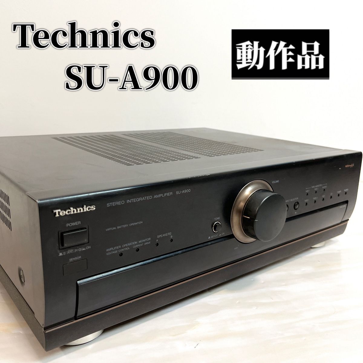 Technics テクニクス プリメインアンプ SU-A900 動作品 INTEGRA インテグラ_画像1