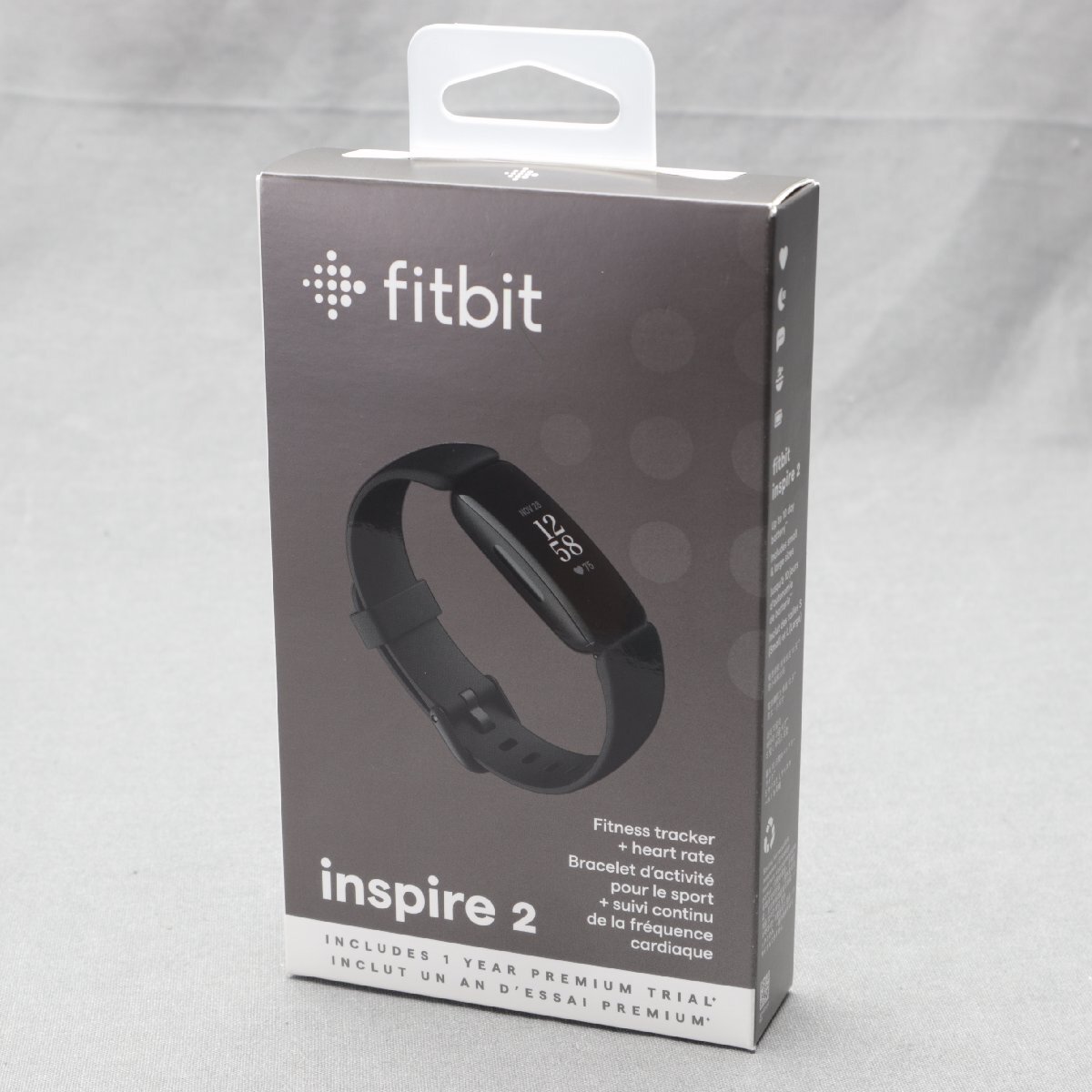 【その他】fitbit（フィットビット）　inspire2 インスパイア2 FB418BKBK-FRCJK スマートウォッチ　未使用品_画像1