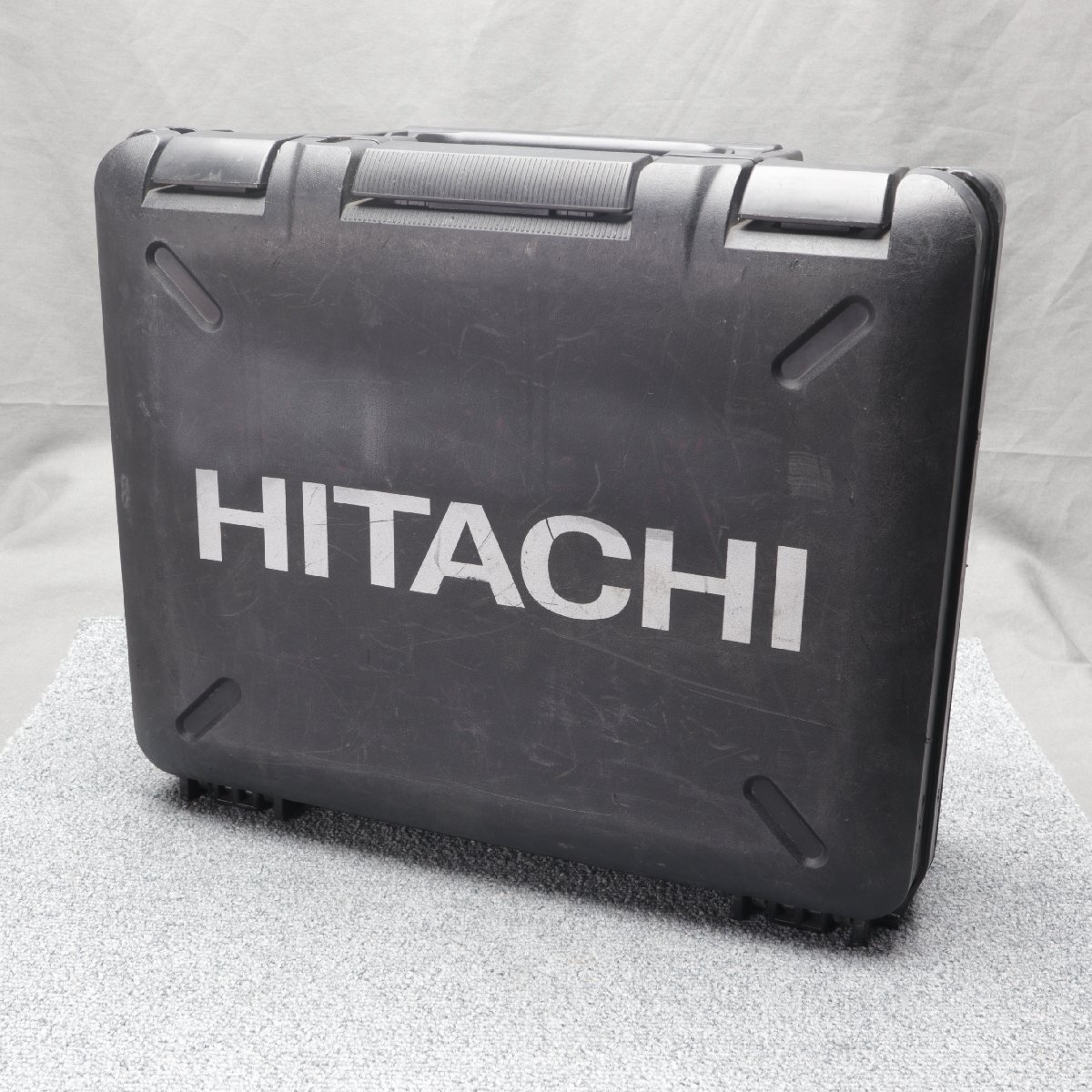 【工具等】HITACHI（日立工機）　14.4V コードレス インパクトドライバ WHP14DBL 本体 充電器 ケースのみ　中古品