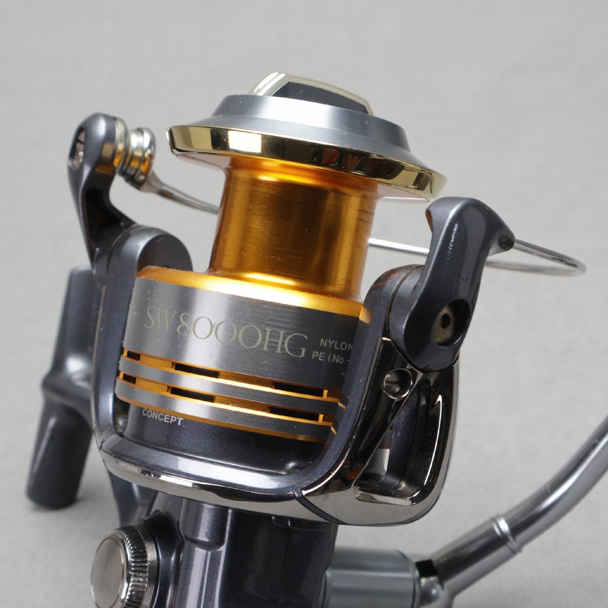 【ジャンク品】SHIMANO（シマノ）　09　TWIN POWER ツインパワー SW8000HG スピニングリール_画像3