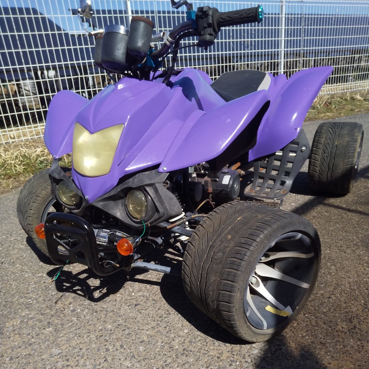  Chinese buggy 50cc centrifugal finishing on the way Junk second . Evangelion manner 