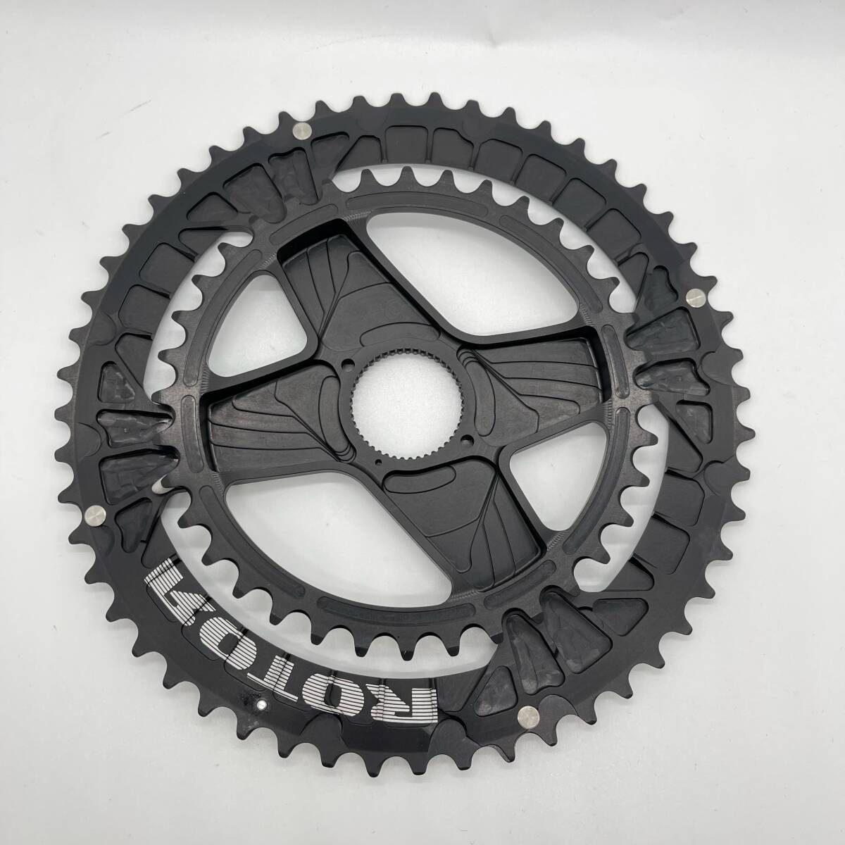 ◇◇ROTOR noQ ROUND SPIDERING 真円 52/36T 日本国内購入品 ◇◇ROTOR noQ ROUND SPIDERING 真円 52/36T 日本国内購入品