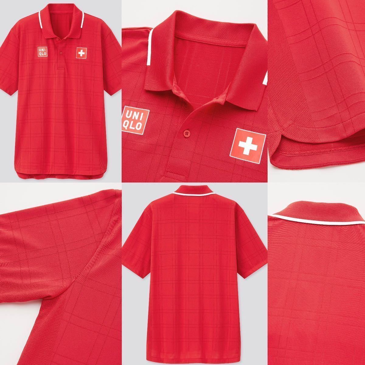 UNIQLO TOKYO 2020 Olympic GAME RF Tennis Wear ユニクロ フェデラーモデル 東京オリンピックモデル ウェア 稀少Lサイズ 新品・タグ付き_画像1