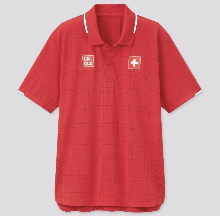 UNIQLO TOKYO 2020 Olympic GAME RF Tennis Wear ユニクロ フェデラーモデル 東京オリンピックモデル ウェア 稀少Lサイズ 新品・タグ付き_画像2